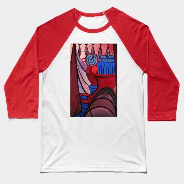 Gargola Baseball T-Shirt by MikeCottoArt